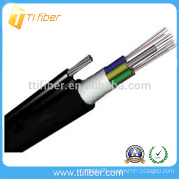 Good Quality Cheap price Outdoor G652D FRP Strength Outdoor Loose Tube Fiber Optic GYXTC8Y Armoured Outdoor Optical Fiber Cable